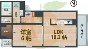 富士見ヶ丘駅 徒歩7分 3階の物件間取画像